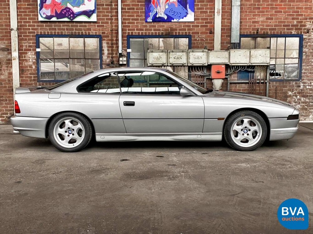 BMW 850CSi M8 5.6 V12 1993 Sterlingsilber -82.000km-