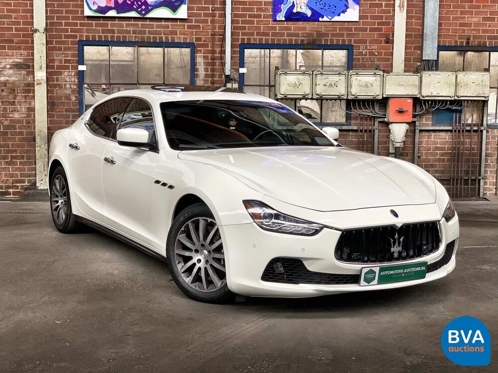 Maserati Ghibli 3.0 S Q4 410pk 2014, G-564-RZ