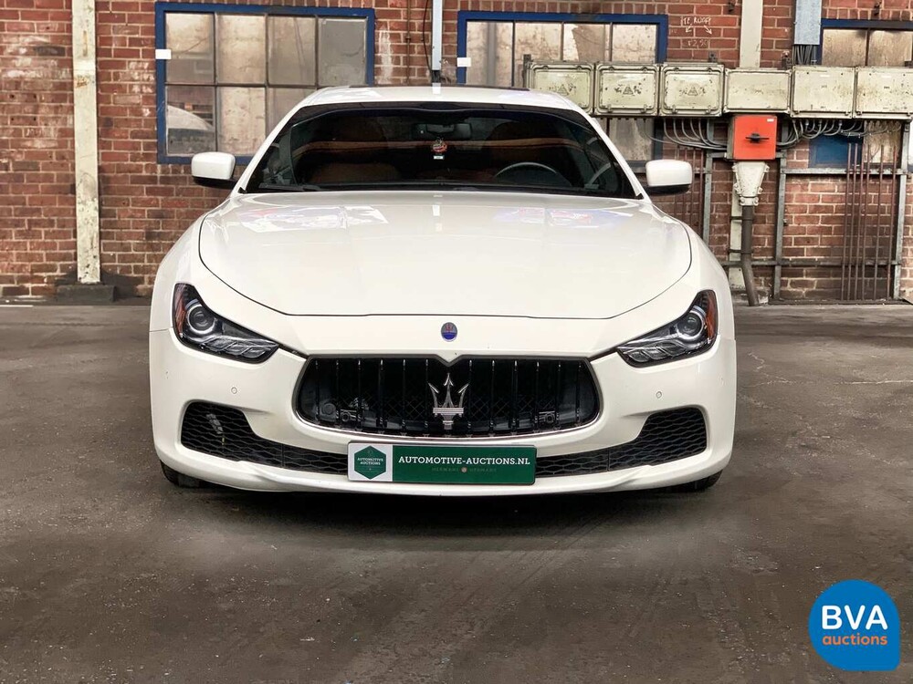 Maserati Ghibli 3.0 S Q4 410pk 2014, G-564-RZ