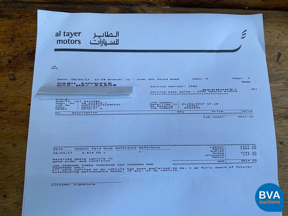 Maserati Ghibli 3.0 S Q4 410pk 2014, G-564-RZ