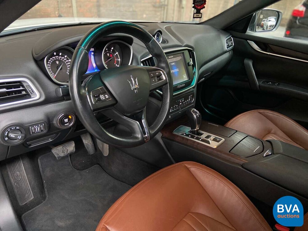 Maserati Ghibli 3.0 S Q4 410pk 2014, G-564-RZ