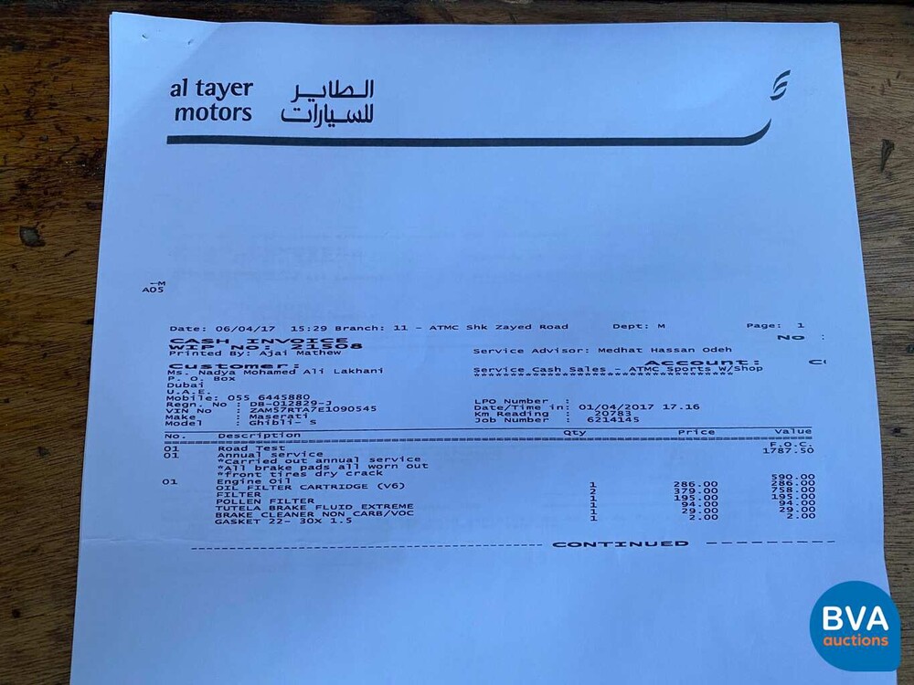 Maserati Ghibli 3.0 S Q4 410pk 2014, G-564-RZ