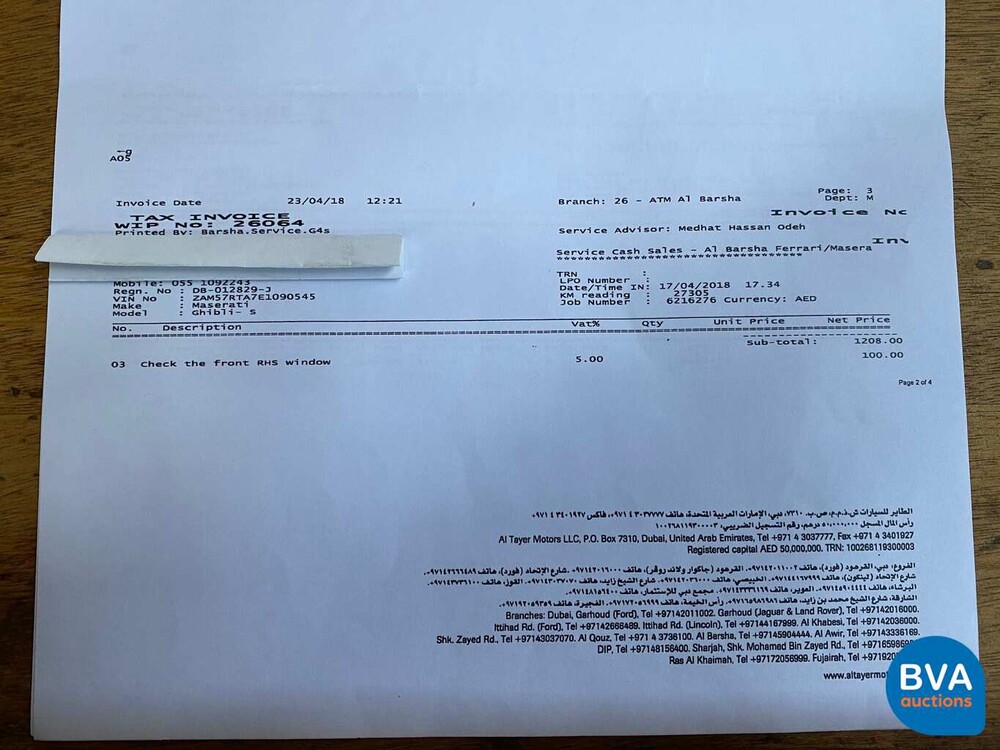 Maserati Ghibli 3.0 S Q4 410pk 2014, G-564-RZ