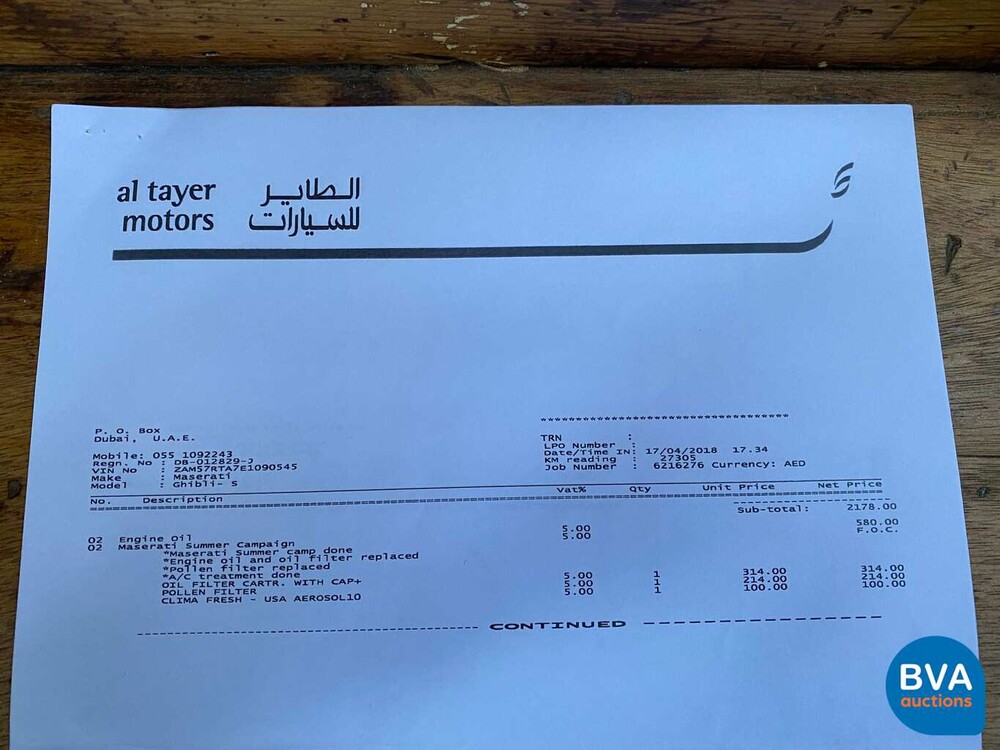 Maserati Ghibli 3.0 S Q4 410pk 2014, G-564-RZ