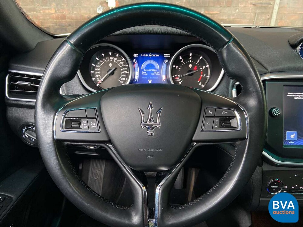 Maserati Ghibli 3.0 S Q4 410pk 2014, G-564-RZ