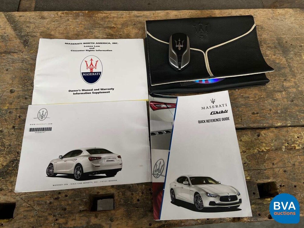 Maserati Ghibli 3.0 S Q4 410pk 2014, G-564-RZ