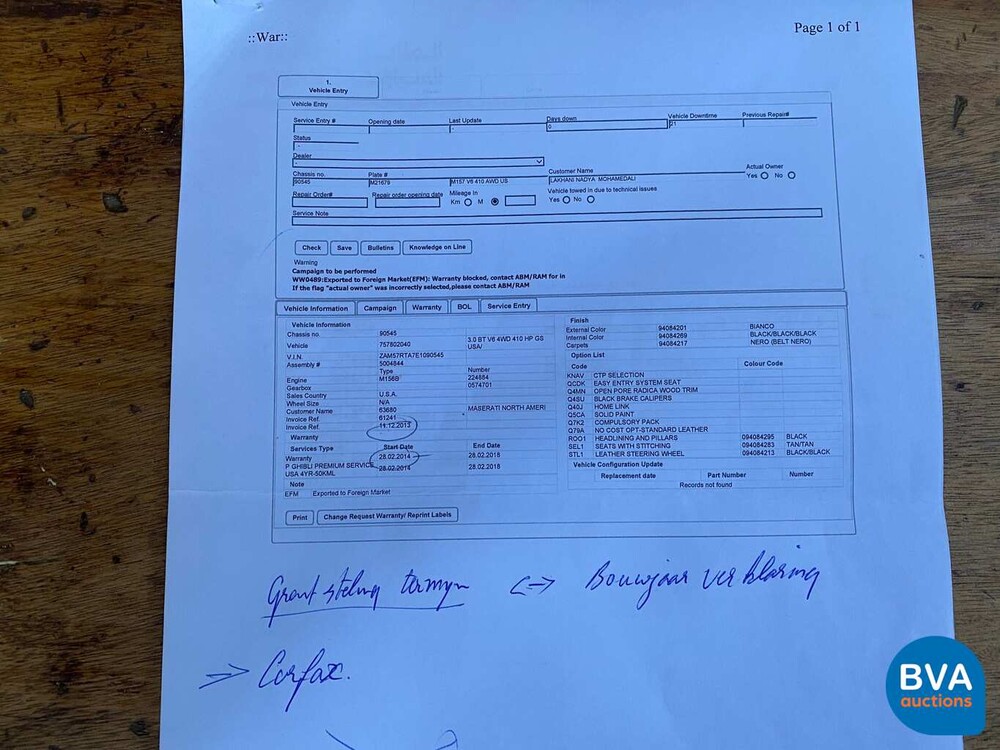 Maserati Ghibli 3.0 S Q4 410pk 2014, G-564-RZ