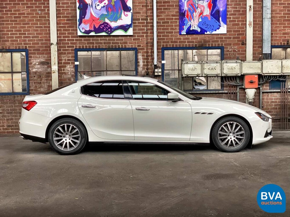 Maserati Ghibli 3.0 S Q4 410pk 2014, G-564-RZ