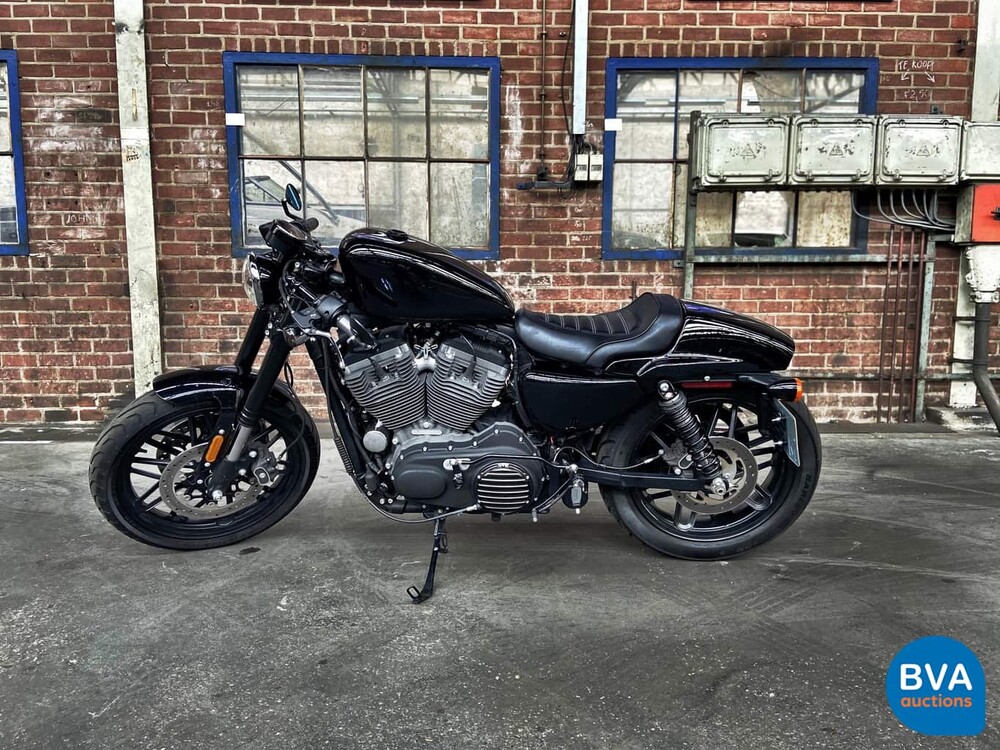 Harley Davidson Chopper XL 1200CV Roadster 2016 CAFE-RACER, 90-MJ-PP.