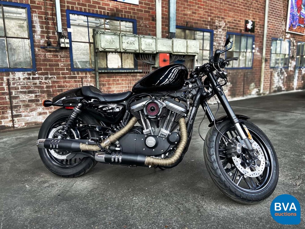 Harley Davidson Chopper XL 1200CV Roadster 2016 CAFE-RACER, 90-MJ-PP.