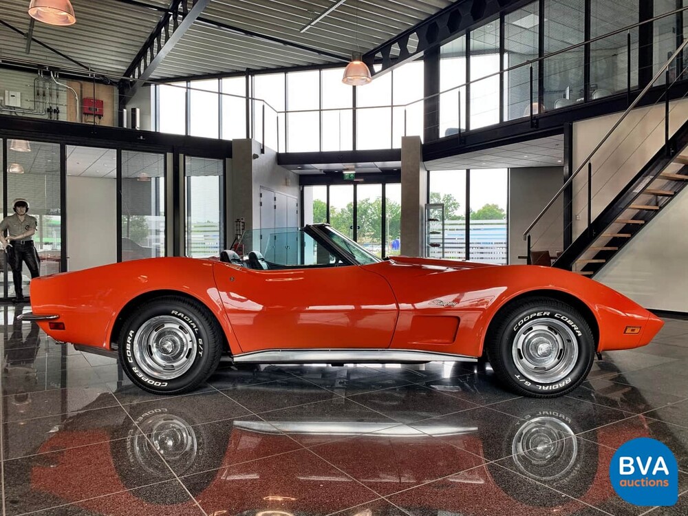 Chevrolet Corvette L82 350cu. Carbriolet 189 PS 1973, 68-YD-26.