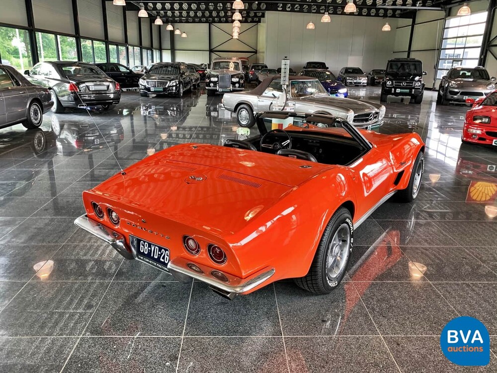 Chevrolet Corvette L82 350cu. Carbriolet 189 PS 1973, 68-YD-26.