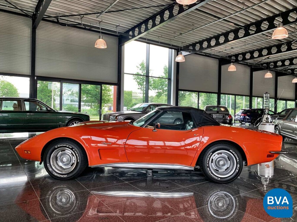 Chevrolet Corvette L82 350cu. Carbriolet 189 PS 1973, 68-YD-26.
