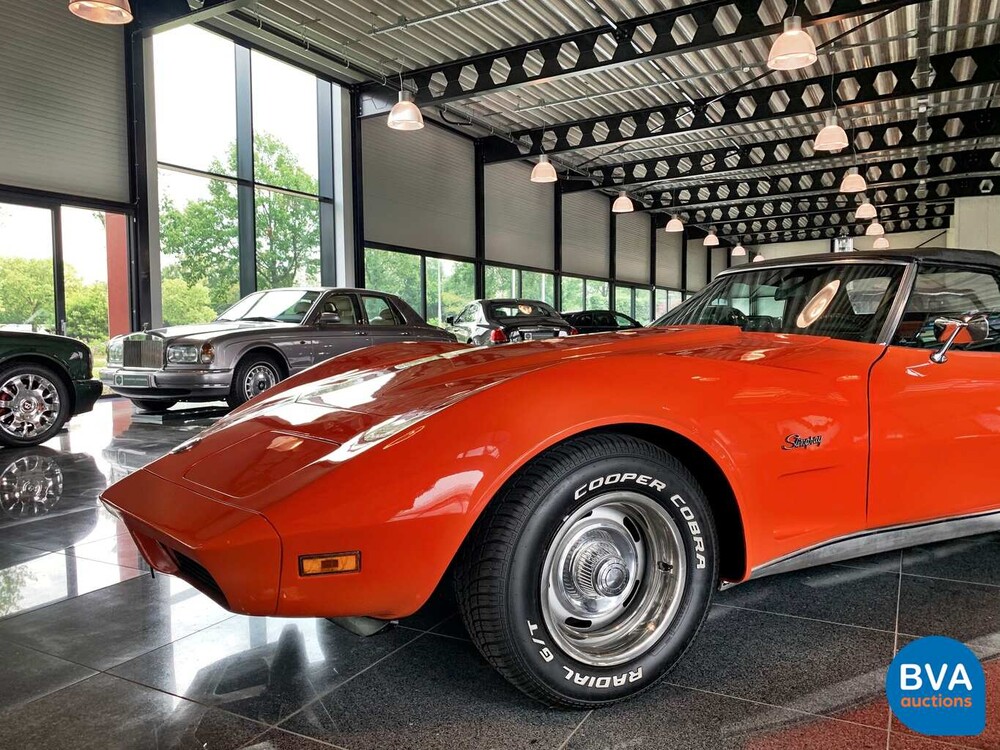 Chevrolet Corvette L82 350cu. Carbriolet 189 PS 1973, 68-YD-26.