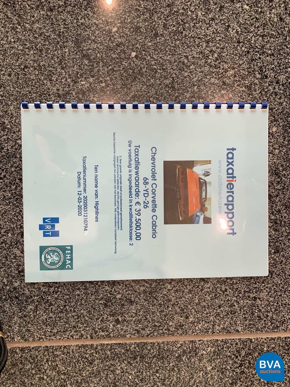 Chevrolet Corvette L82 350cu. Carbriolet 189 PS 1973, 68-YD-26.