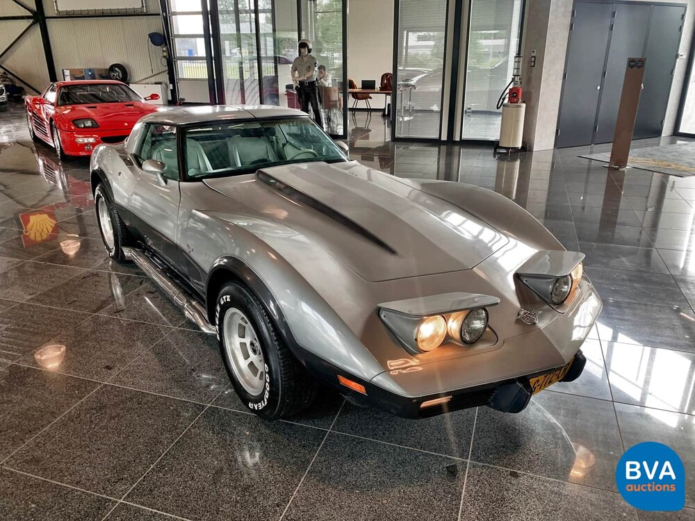 Chevrolet Corvette C3 Targa 25 Jubiläumsausgabe 1978, G-772-LR.