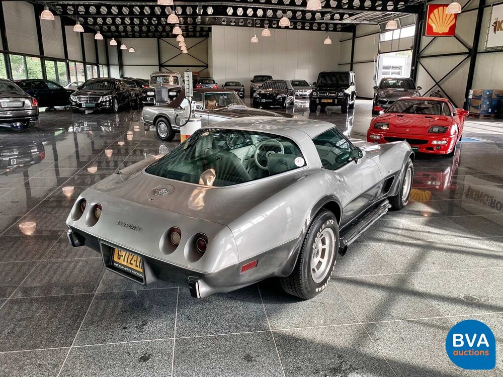 Chevrolet Corvette C3 Targa 25 Jubiläumsausgabe 1978, G-772-LR.