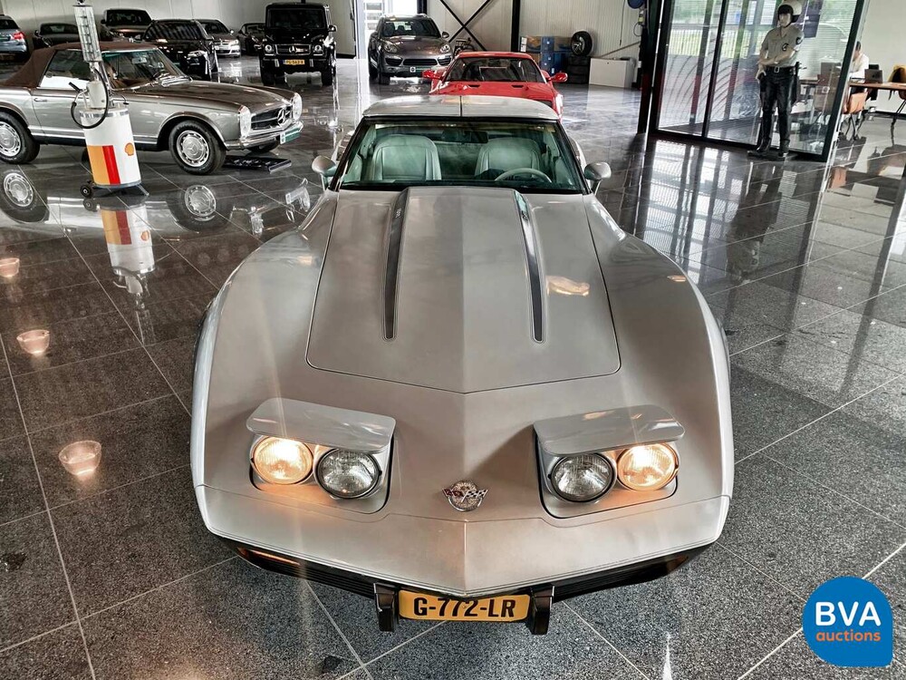 Chevrolet Corvette C3 Targa 25 Jubiläumsausgabe 1978, G-772-LR.