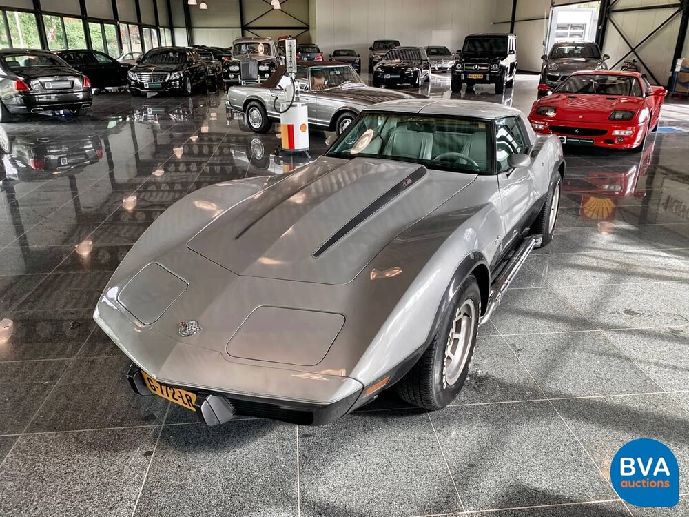 Chevrolet Corvette C3 Targa 25 Anniversary Edition 1978, G-772-LR.