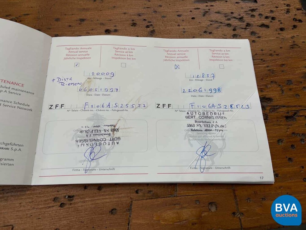 Ferrari 308 GTS - Carburateur - Targa 1978, PV-PN-66