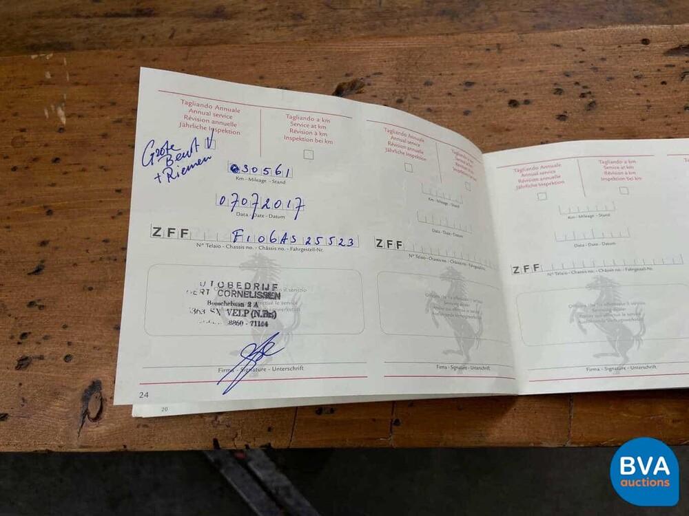 Ferrari 308 GTS - Carburateur - Targa 1978, PV-PN-66