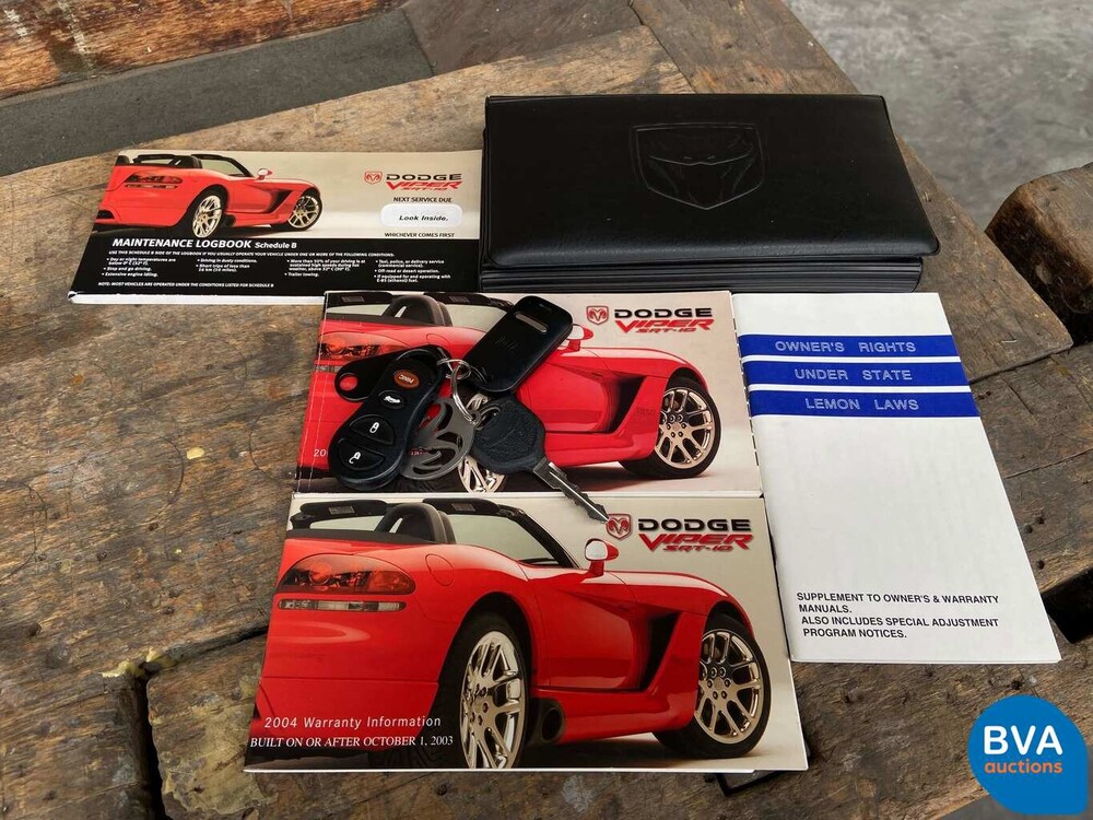 Dodge Viper SRT-10 8.3 V10 506pk 2004, 12-SGT-9