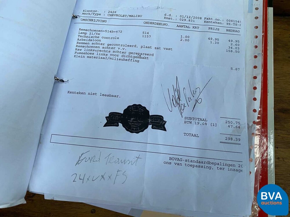 Chevrolet Malibu 4.3 V8 Classic 6-persoons 1981, 96-TS-SR