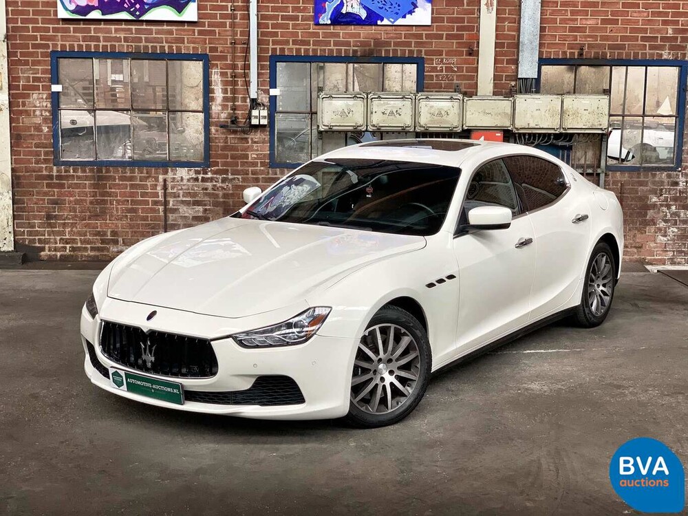 Maserati Ghibli 3.0 S Q4 410pk 2014, G-564-RZ