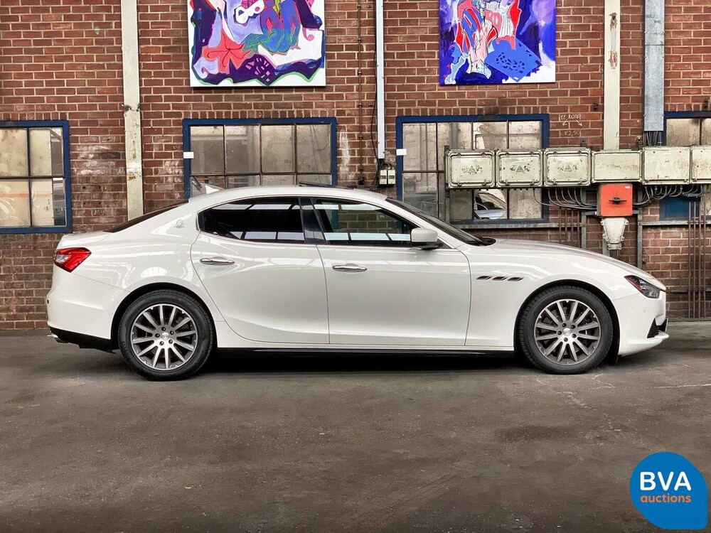 Maserati Ghibli 3.0 S Q4 410pk 2014, G-564-RZ
