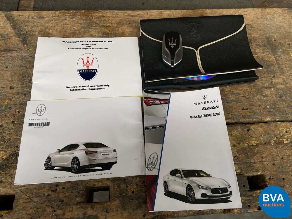 Maserati Ghibli 3.0 S Q4 410pk 2014, G-564-RZ