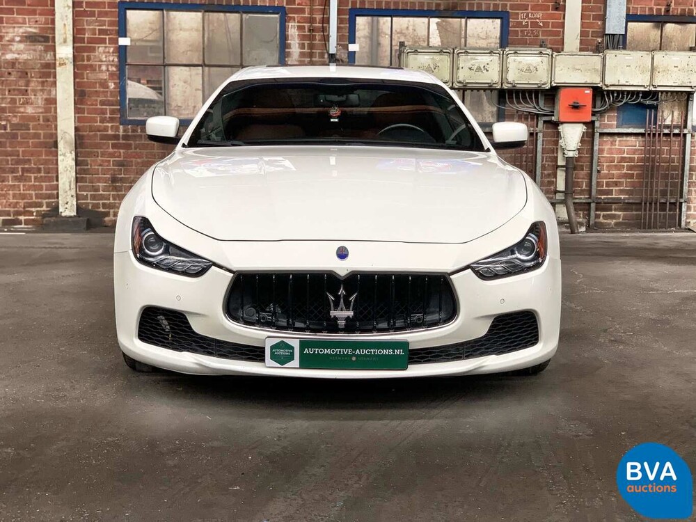 Maserati Ghibli 3.0 S Q4 410pk 2014, G-564-RZ