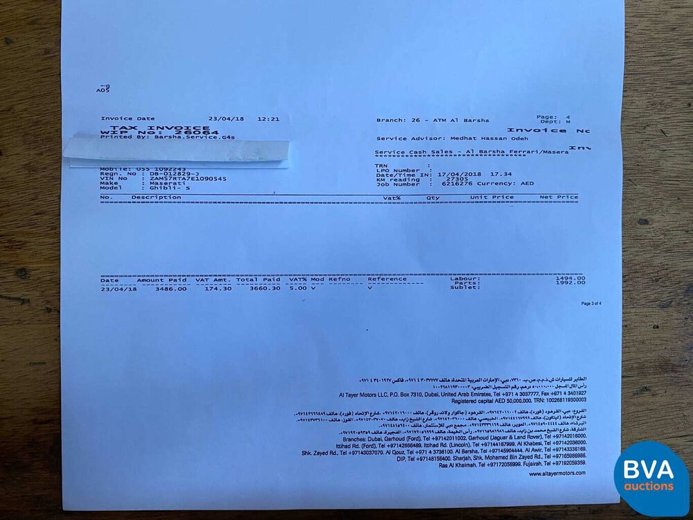 Maserati Ghibli 3.0 S Q4 410pk 2014, G-564-RZ