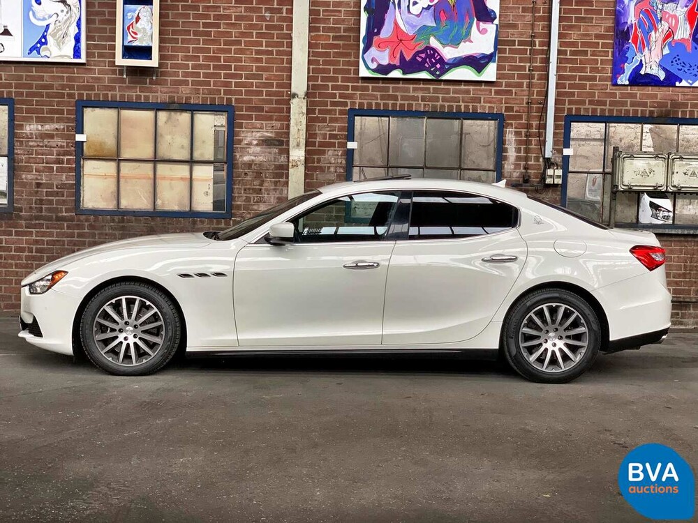 Maserati Ghibli 3.0 S Q4 410pk 2014, G-564-RZ