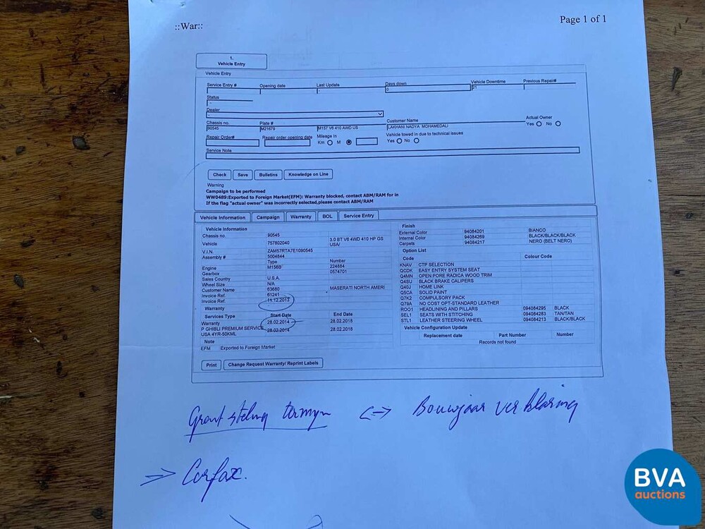 Maserati Ghibli 3.0 S Q4 410pk 2014, G-564-RZ