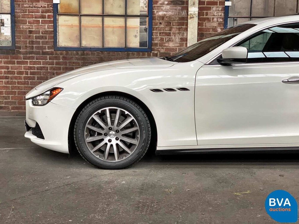 Maserati Ghibli 3.0 S Q4 410pk 2014, G-564-RZ