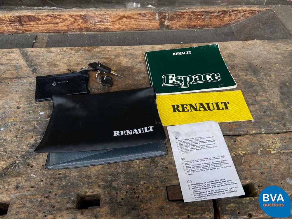 Renault Espace 2.0 J11 Phase I J11 107pk 1986, 82-RGL-3