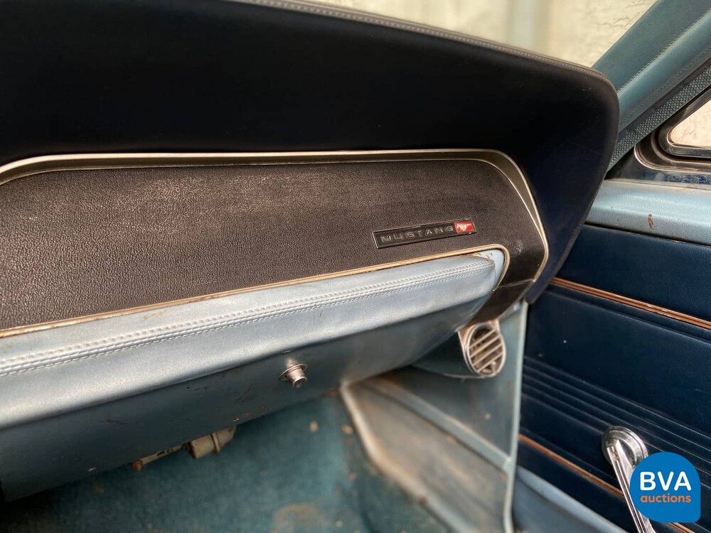 Ford Mustang Convertible V8 1967 Cabriolet C-Code