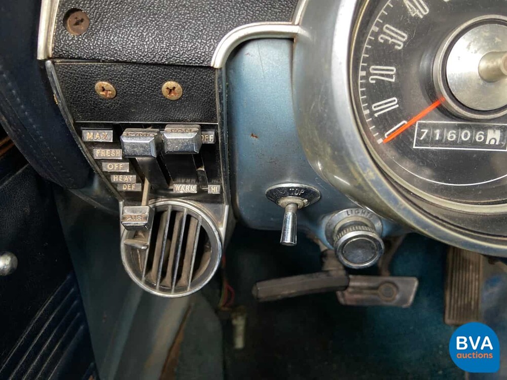 Ford Mustang Convertible V8 1967 Cabriolet C-Code