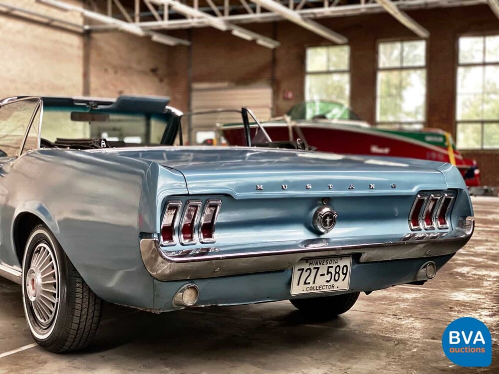Ford Mustang Convertible V8 1967 Cabriolet C-Code
