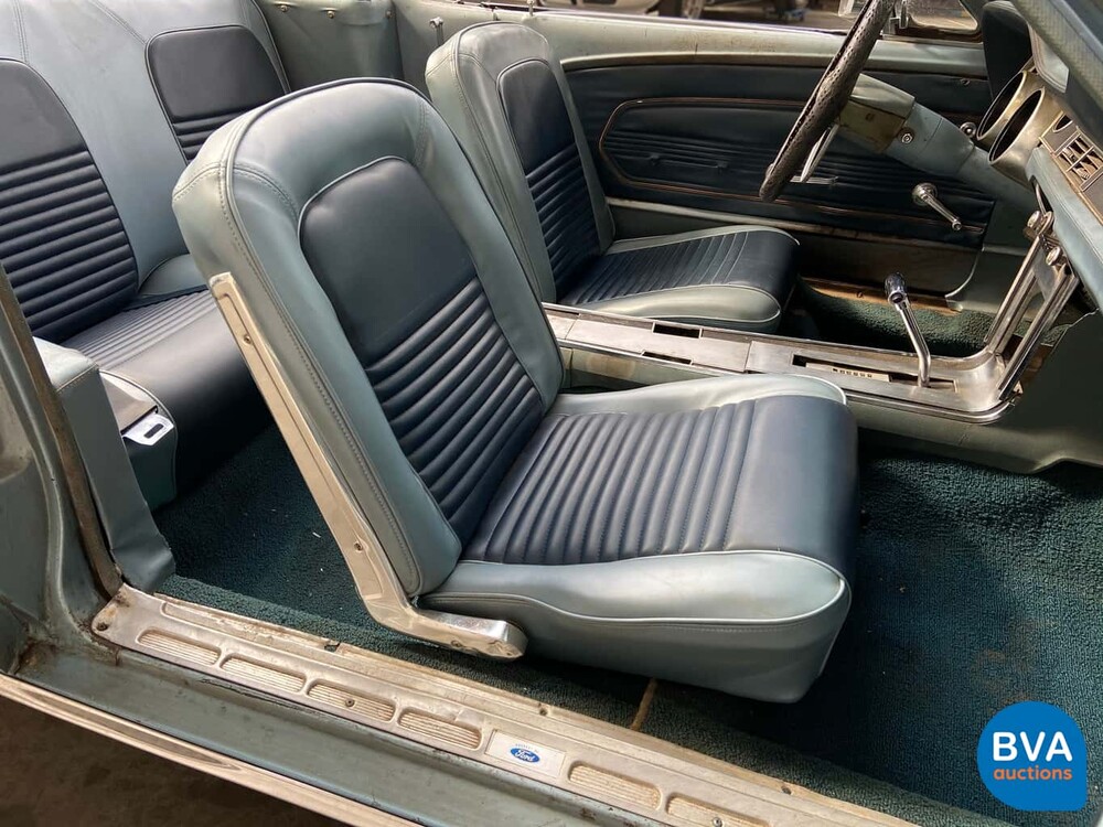 Ford Mustang Convertible V8 1967 Cabriolet C-Code