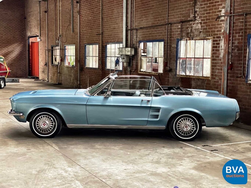 Ford Mustang Convertible V8 1967 Cabriolet C-Code