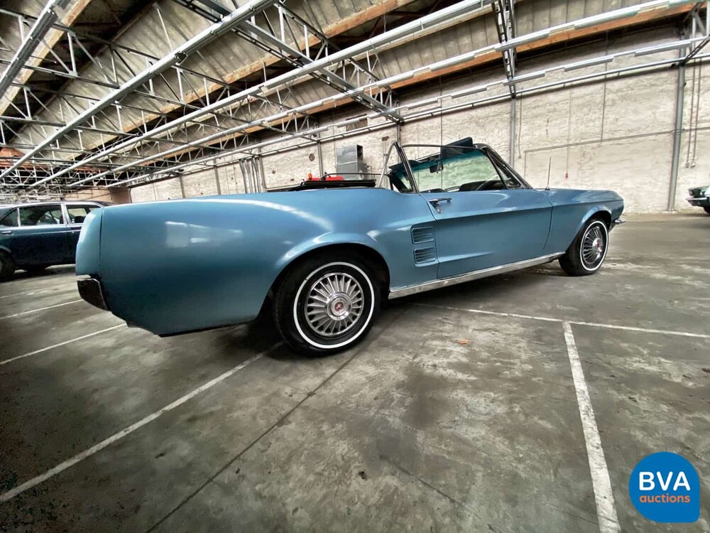 Ford Mustang Convertible V8 1967 Cabriolet C-Code