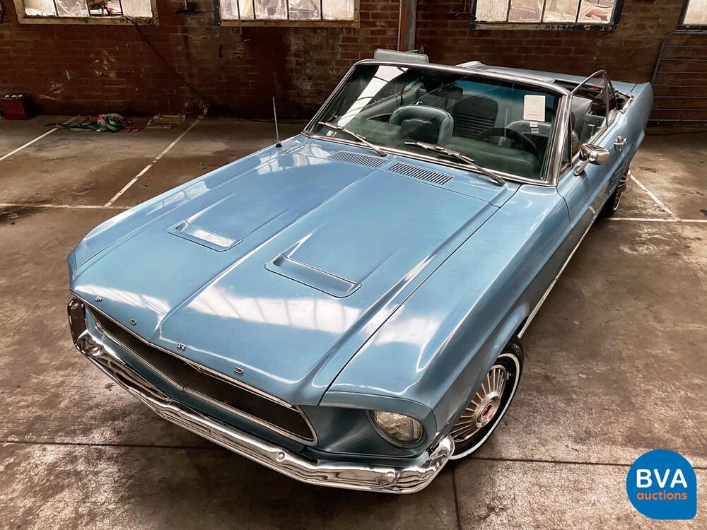 Ford Mustang Convertible V8 1967 Cabriolet C-Code