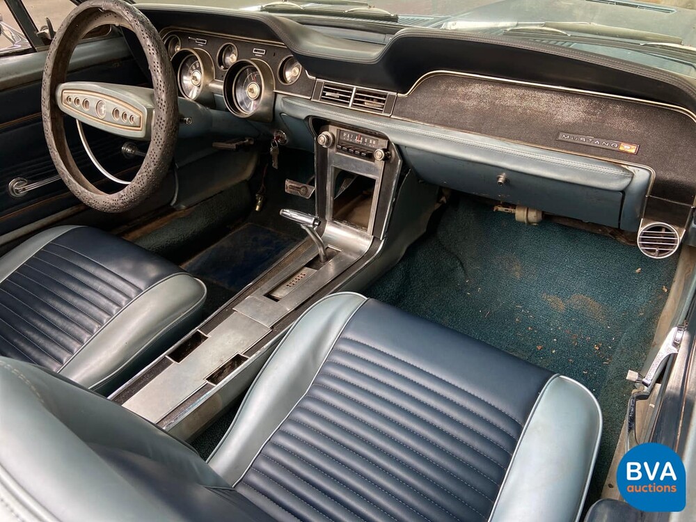 Ford Mustang Convertible V8 1967 Cabriolet C-Code