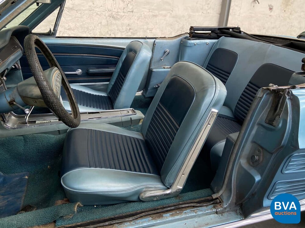 Ford Mustang Convertible V8 1967 Cabriolet C-Code