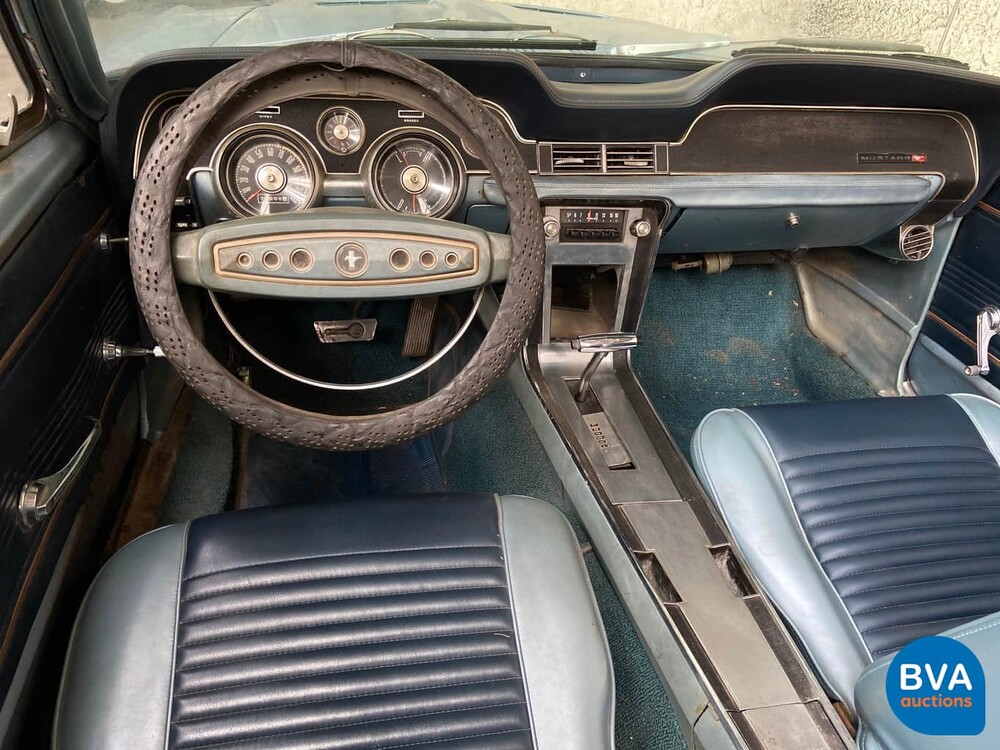 Ford Mustang Convertible V8 1967 Cabriolet C-Code