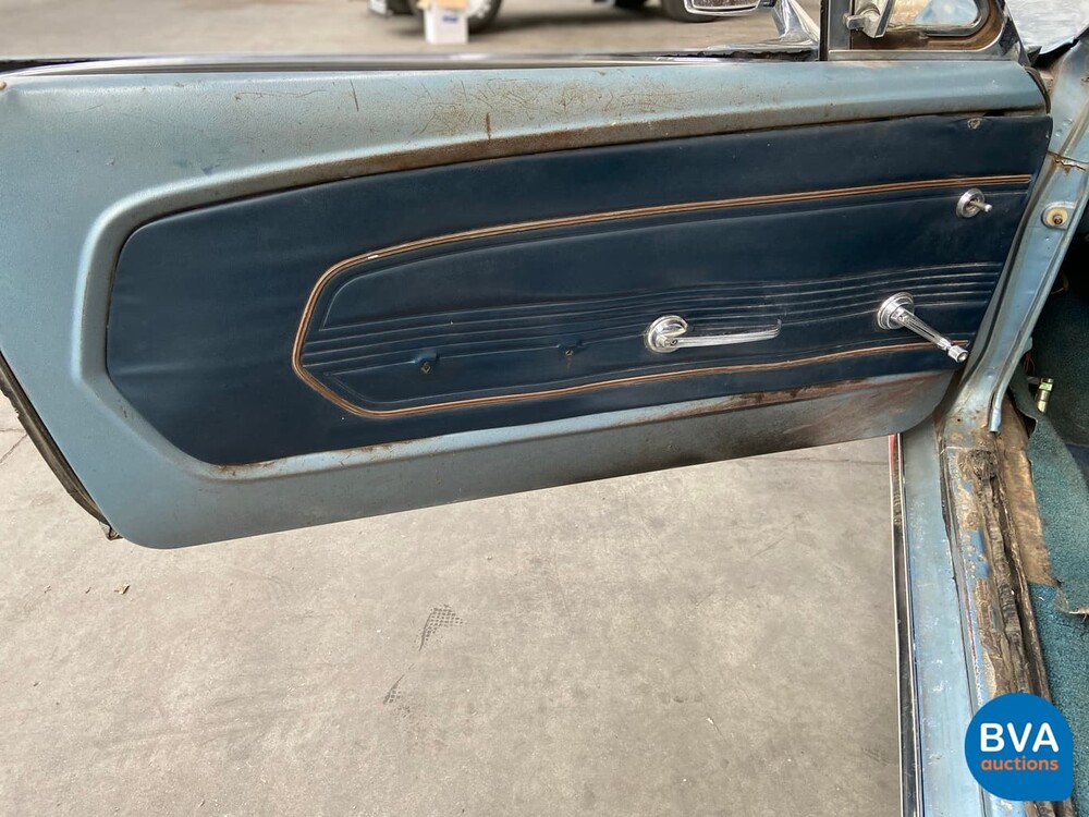 Ford Mustang Convertible V8 1967 Cabriolet C-Code