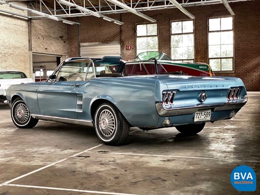 Ford Mustang Convertible V8 1967 Cabriolet C-Code