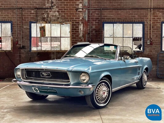 Ford Mustang Convertible V8 1967 Cabriolet C-Code