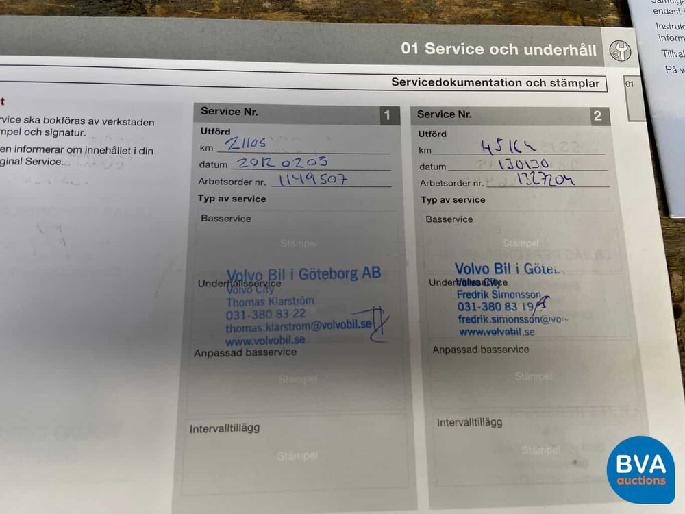 Volvo V60 2.0 D3 5-Cilinder Momentum 163pk 2011